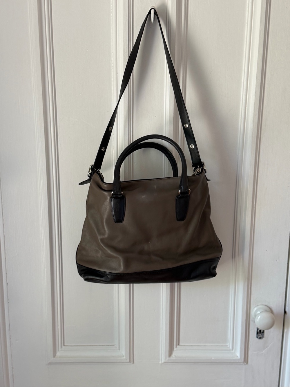 Women’s Coach Legacy Rory Satchel Two Tone Style # 19902 - Picture 6 of 16